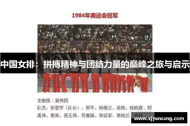 中国女排:拼搏精神与团结力量的巅峰之旅与启示