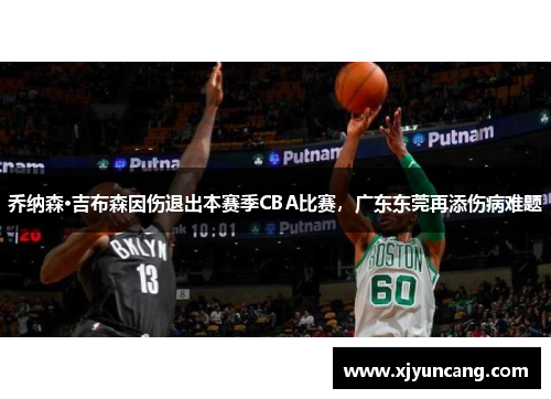 乔纳森·吉布森因伤退出本赛季CBA比赛,广东东莞再添伤病难题